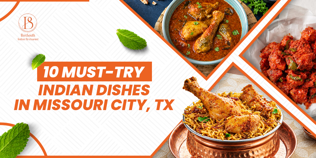 Indian dishes in Missouri City, TX
